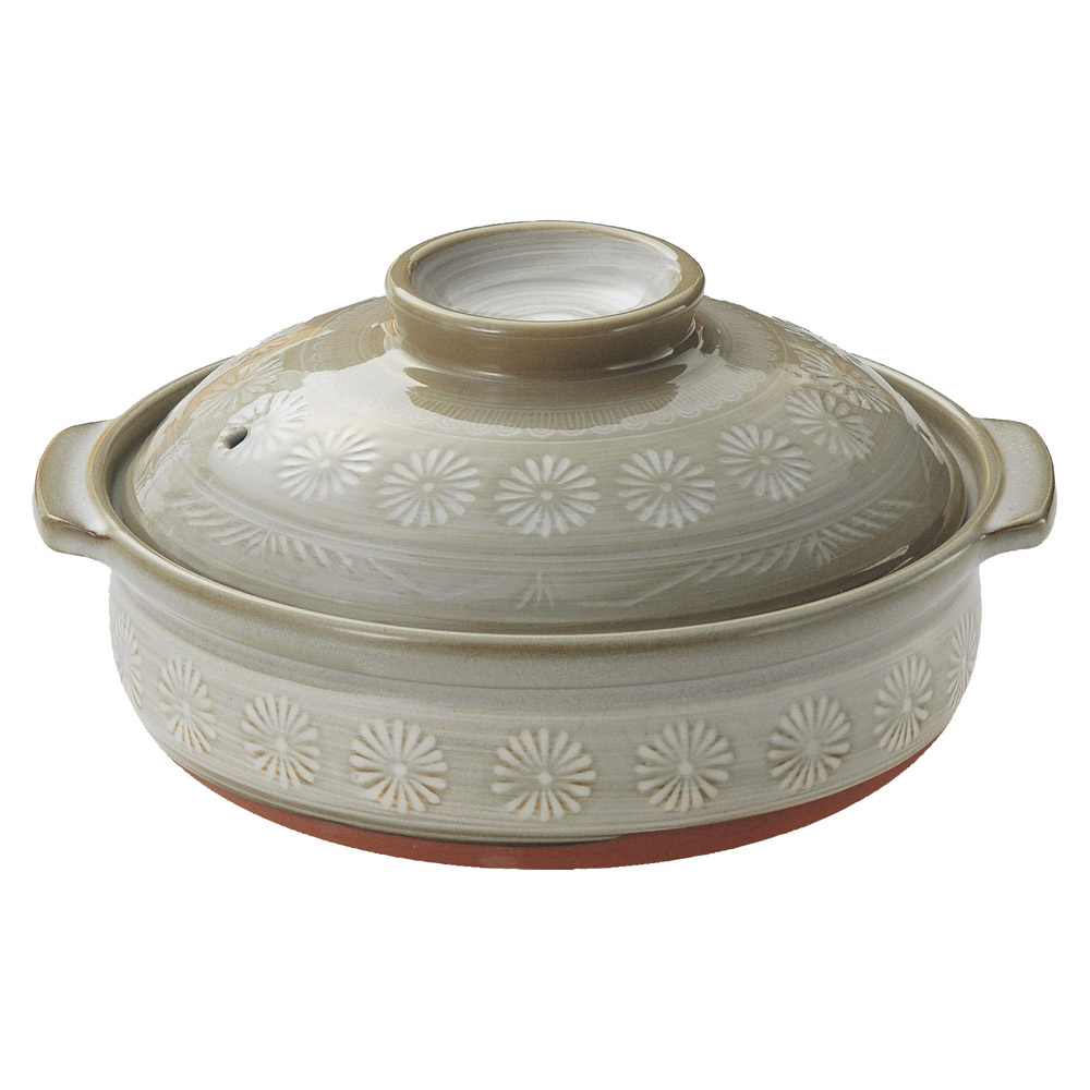 銀峯三島 | 土鍋オープン | 業務用食器卸カタログ【ときわ会】