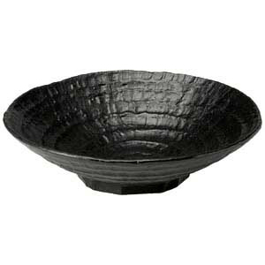 和食器 ロ464-198 瀬戸黒 松花堂四方銘々皿