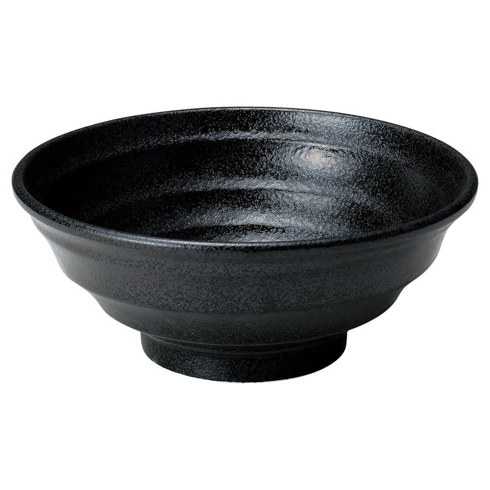 MORIYAMAブラック(茶結晶)深皿24cm7枚セット MORIYAMAブラック(茶結晶)深皿24cm7枚セット