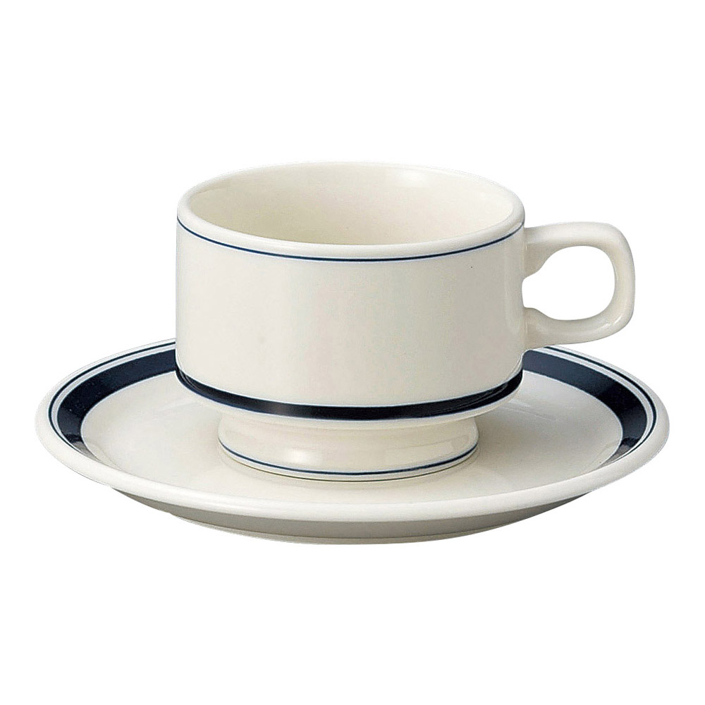 10個セット洋陶オープン カントリーサイド ネイビーブルースタックスープボール [ 9.9 x 6.3cm ・260cc ] koyo カントリーサイド ネイビーブルーの通販