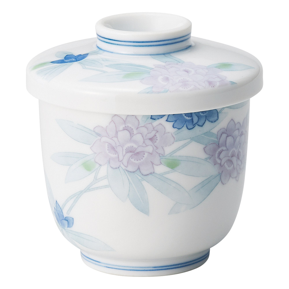 和食器 ト477-208 しゃくなげ 花角4.5鉢 まとめ買い10個セット品和食器 ト477-208 しゃくなげ 花角4.5鉢